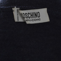 Moschino Rollkragen-Pullover in Blau
