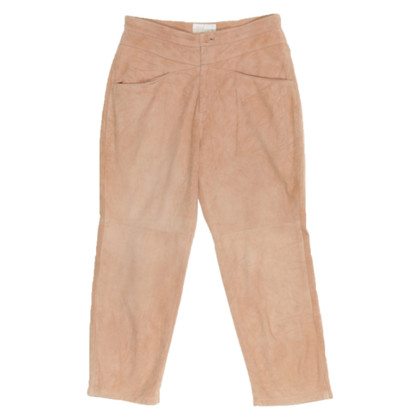 Closed Trousers Suede in Nude
