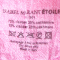 Isabel Marant Etoile Sciarpa in rosa