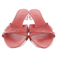 Costume National Mules in red