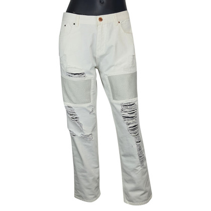 Avelon Jeans aus Baumwolle in Weiß