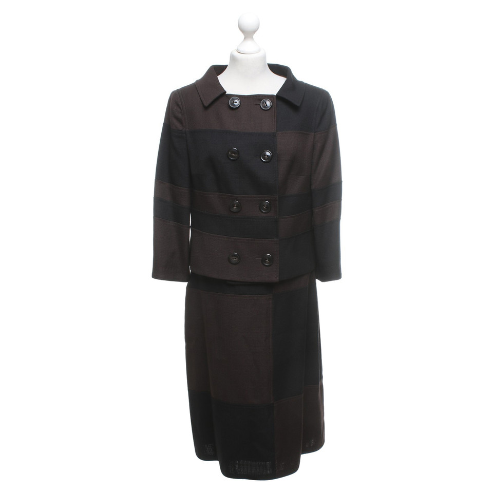 Escada Costume in zwart / Brown