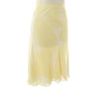 Rena Lange Chiffon skirt in yellow