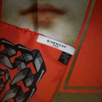 Givenchy Foulard en soie avec Madonna-print