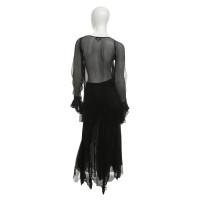 Blumarine Zweiteiliges Kleid in Schwarz