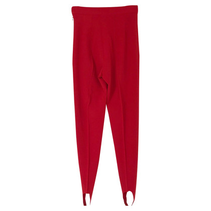 Kenzo Pantalon rouge taille haute Kenzo