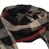 Burberry Linen cloth scarf