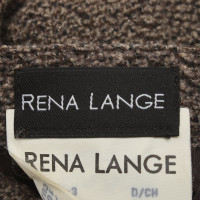 Rena Lange Costume avec des détails de fourrure