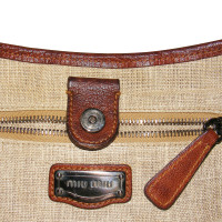 Miu Miu Denim and Leather Bag