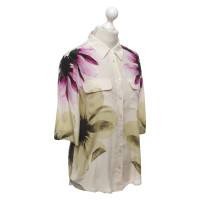 Equipment Blouse with floral pattern