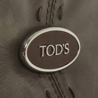 Tod's Clutch in Taupe