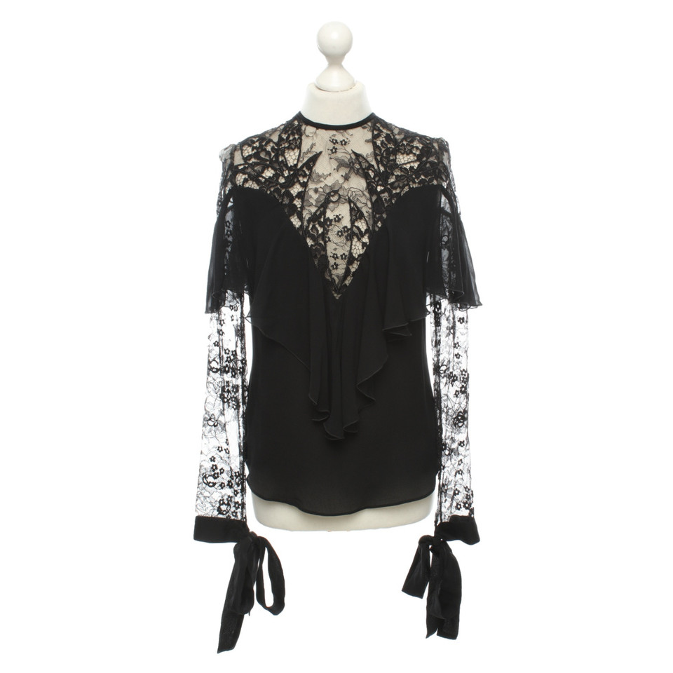 Elie Saab Top en Noir