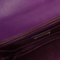Salvatore Ferragamo clutch in violet