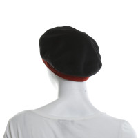 Hermès Mütze in Schwarz