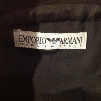 Armani DROPS mouwloos vest van zwart