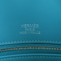 Hermès Birkin Bag 35 Leer in Turkoois