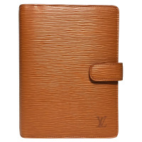 Louis Vuitton Agenda Fonctionell MM EPI Leather Brown 