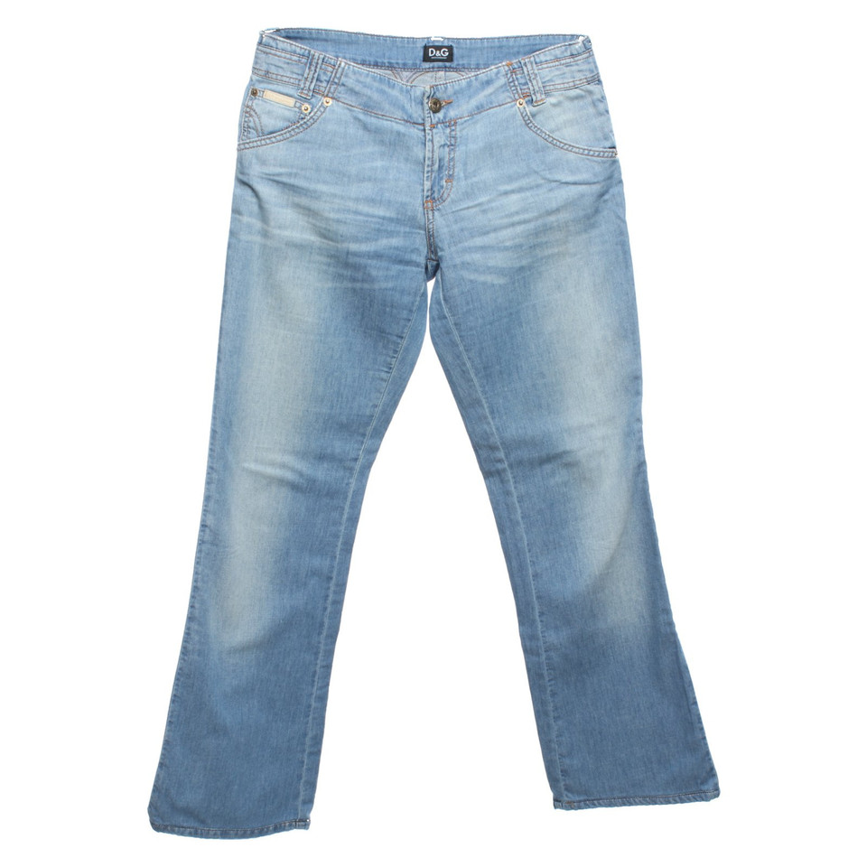D&G Jeans Katoen in Blauw