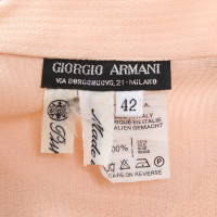 Giorgio Armani Silk blouse in Nude