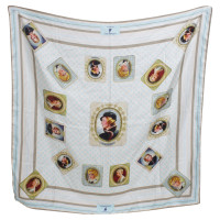 Thomas Rath Silk scarf with motif print