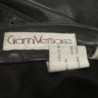 Gianni Versace Narrow Leather Pants