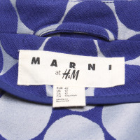 Marni For H&M Jas in blauw / lichtgrijs