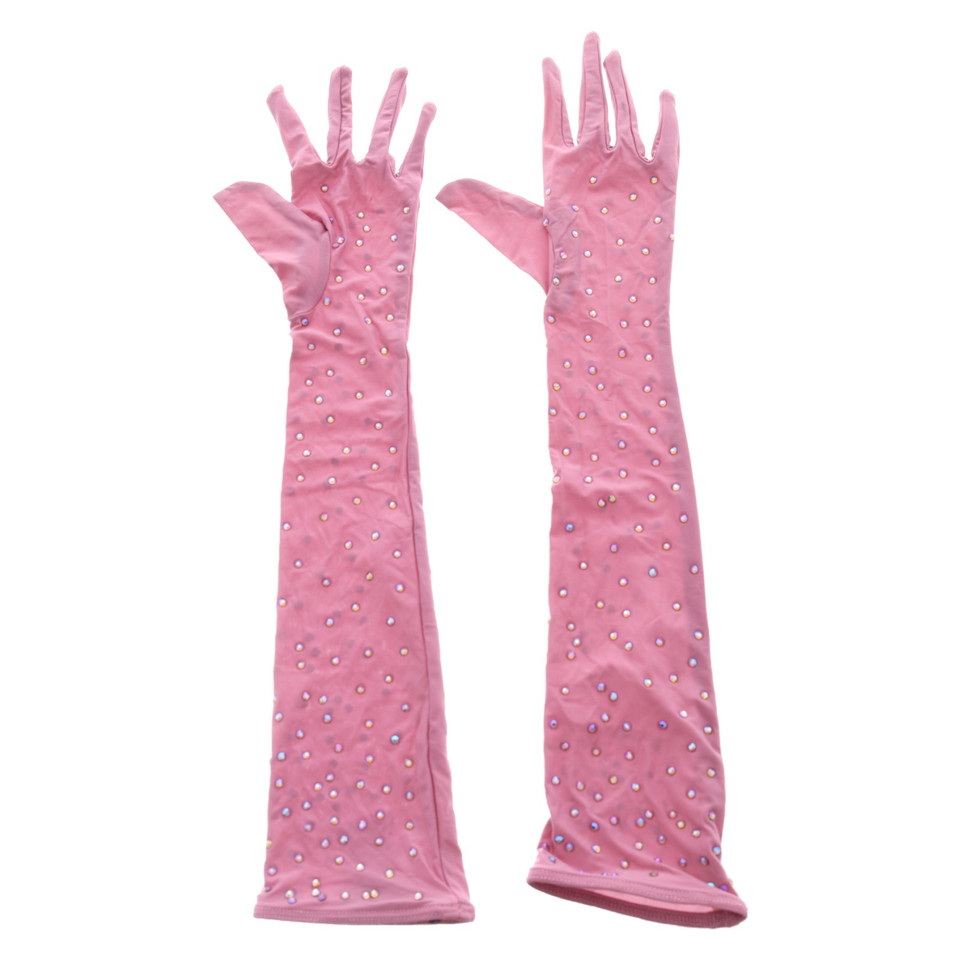 Alex Perry Gants en Rose/pink