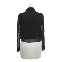 Plein Sud Transparent jacket made of silk