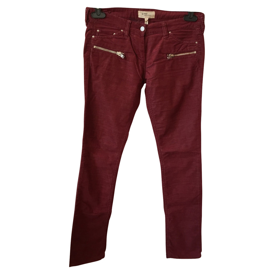Isabel Marant Etoile Rote Jeans 