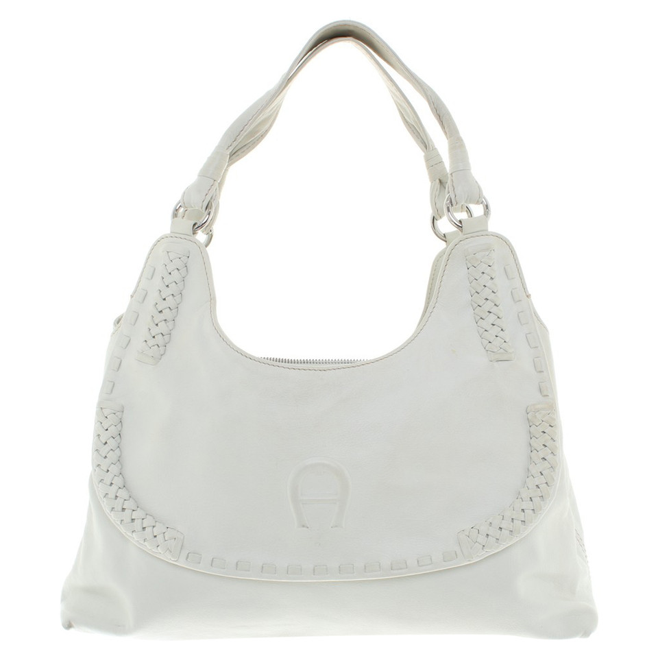 Aigner Handbag in white