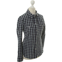 Armani Jeans Blouse with plaid pattern
