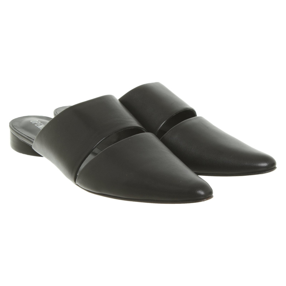 Opening Ceremony Slippers/Ballerinas Leather in Black