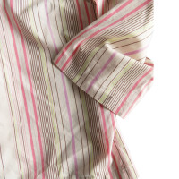Burberry Striped wrap shirt