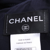 Chanel Kleid aus Wolle in Blau