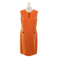 St. Emile Kleid aus Wolle in Orange
