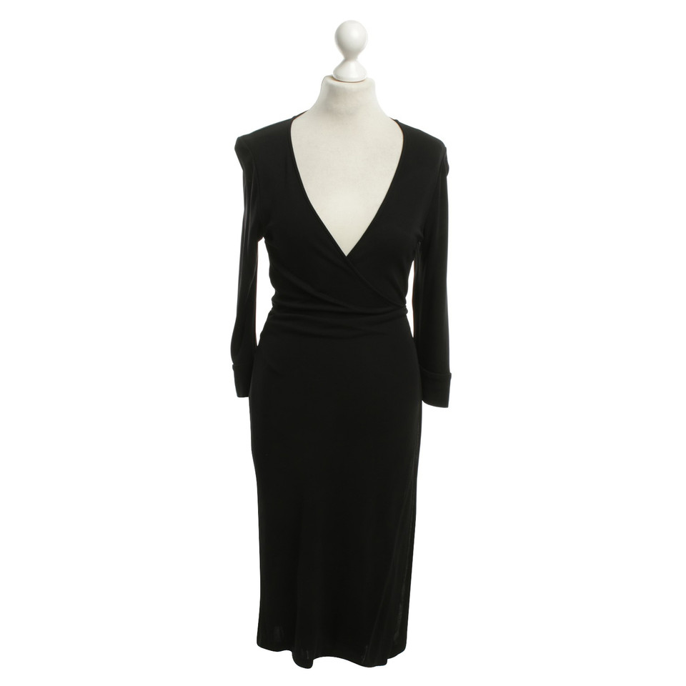 Diane Von Furstenberg Kleid in Schwarz