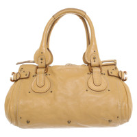 Chloé Paddington Bag Leer in Oker