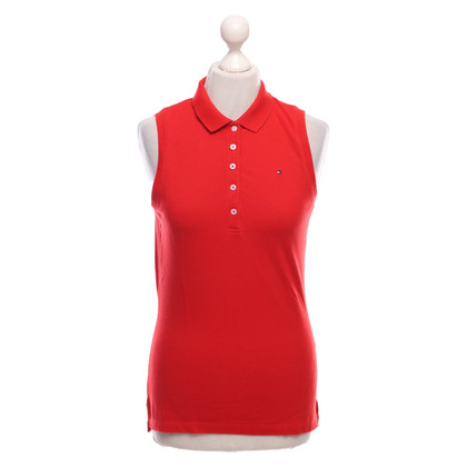 Tommy Hilfiger Top Cotton in Red