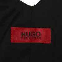 Hugo Boss Samtkleid in Schwarz