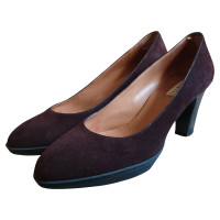 Fratelli Rossetti Pumps/Peeptoes Suede in Brown