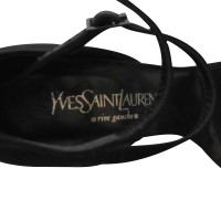 Yves Saint Laurent Sandales avec talon compensé