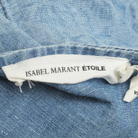 Isabel Marant Etoile salopette courte en jean