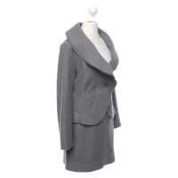Marc Cain Suit Wool in Grey