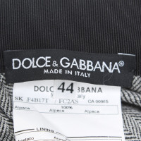 Dolce & Gabbana Rock mit Fischgrätmuster