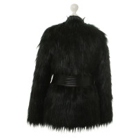 H&M (Designers Collection For H&M) Multi-colored faux fur jacket