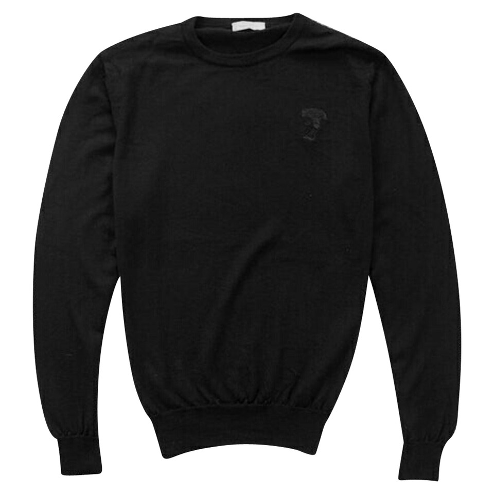 Versace Tricot en Coton en Noir