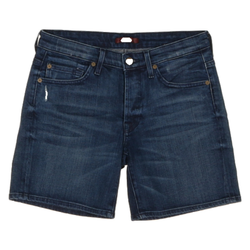 7 For All Mankind Shorts in Blau