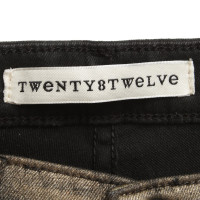 Twenty8 Twelve Jeans mit Goldbeschichtung