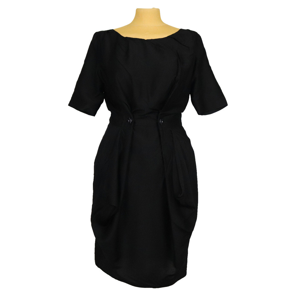 Acne Dress Silk in Black