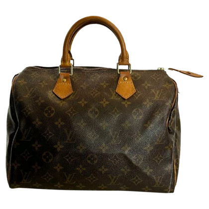 Louis Vuitton Speedy 30 aus Canvas in Braun